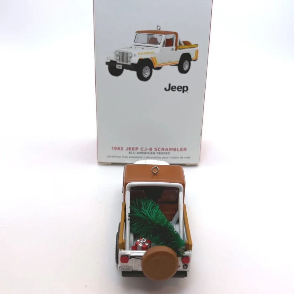 2019 Hallmark Keepsake 1982 Jeep CJ-8 Scrambler All-American Truck #25 NIB Metal